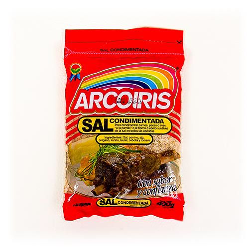 ARCOÍRIS: SAL TEMPERADO