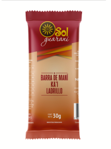 SOL GUARANÍ BARRITA DE MANÍ