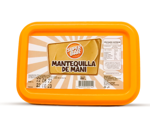 SUPERBAR MANTEQUILLA DE MANÍ