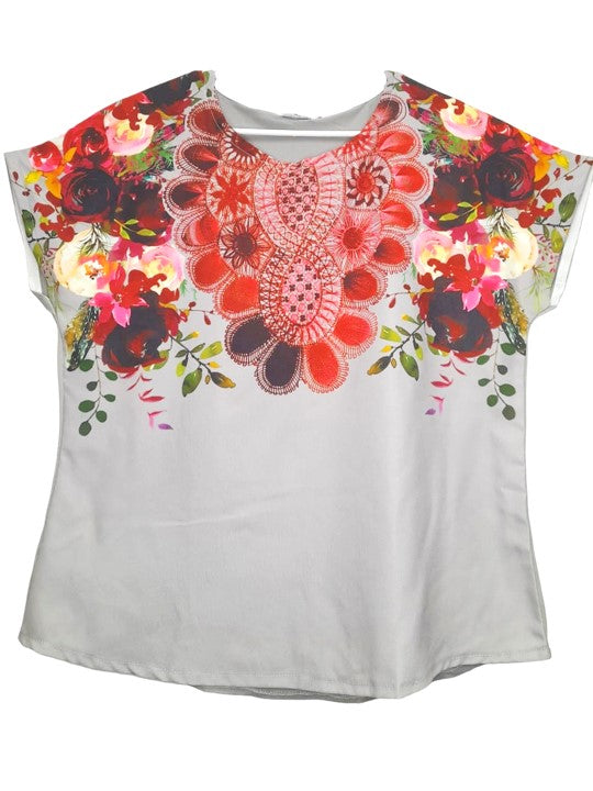 BLUSA PARAGUAYA PARA MUJER