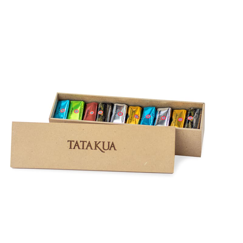 TATAKUA ALFAJOR CAJA DE MADERA MEDIANA