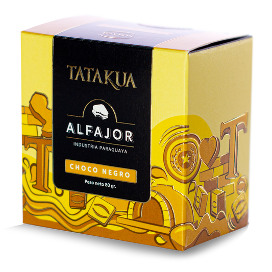 TATAKUA MEGA ALFAJOR CHOCO NEGRO
